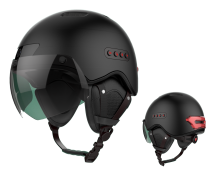 Smart Bluetooth Bike Helmet - "smart LED WarningFlash Riding Helmet (12 Months) with Camera for photo and video. Play  music, make calls, summon mobile  assistants, remote control turn signal, auto-sensing of emergency braking"